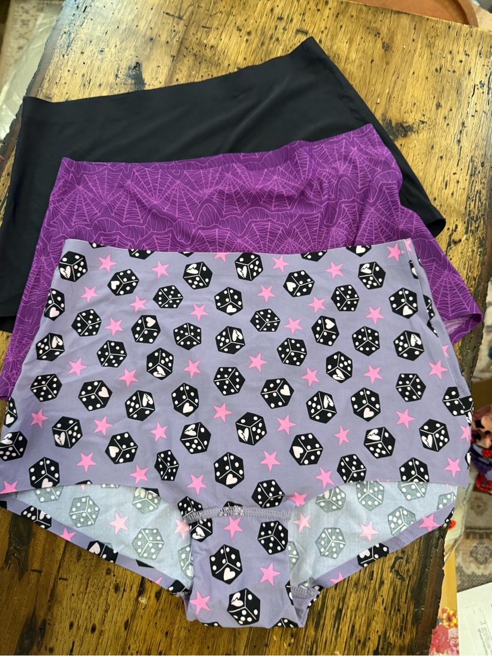 cheek Boss super soft no show boy shorts 3 for one low price !!!